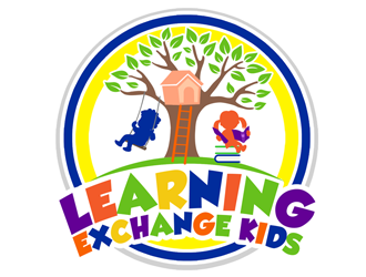 Learning Exchange Kids logo design by ingepro