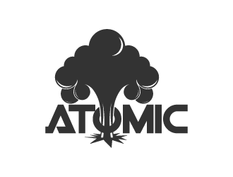 atomic logo design by fastsev