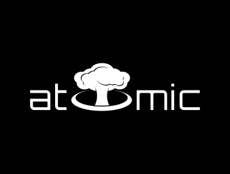 atomic logo design by Kanya