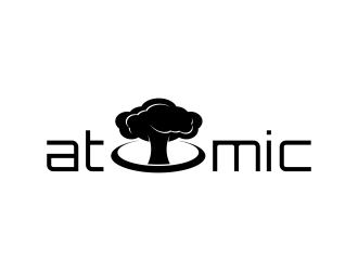 atomic logo design by Kanya