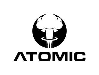 atomic logo design by lexipej