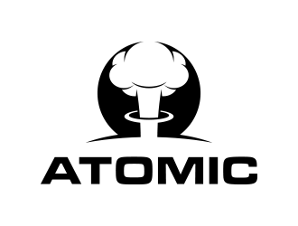 atomic logo design by lexipej