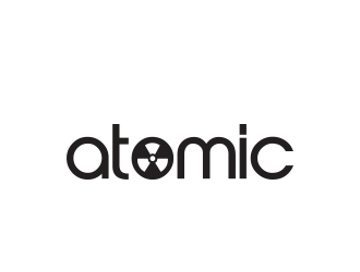 atomic logo design by MarkindDesign