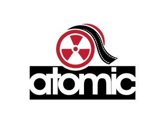 atomic logo design by REDCROW