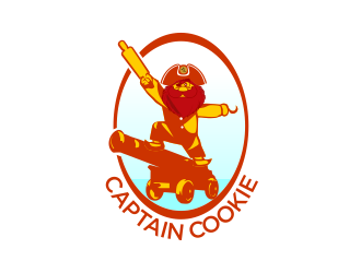 Captain Cookie logo design by Dhieko