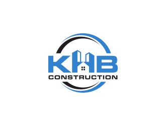 KHB Construction or Kitchen   Home   Bath inc  logo design by violin