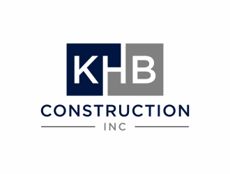 KHB Construction or Kitchen   Home   Bath inc  logo design by menanagan