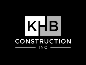 KHB Construction or Kitchen   Home   Bath inc  logo design by menanagan