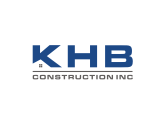 KHB Construction or Kitchen   Home   Bath inc  logo design by asyqh