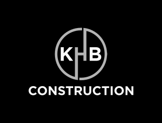 KHB Construction or Kitchen   Home   Bath inc  logo design by zoominten