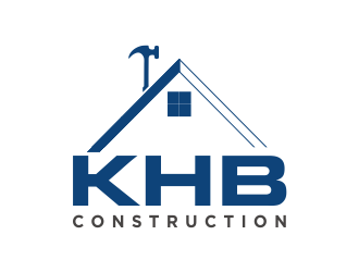 KHB Construction or Kitchen   Home   Bath inc  logo design by Greenlight