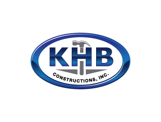 KHB Construction or Kitchen   Home   Bath inc  logo design by enan+graphics