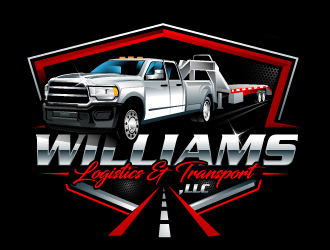 Williams Logistics & Transport LLC logo design by Suvendu