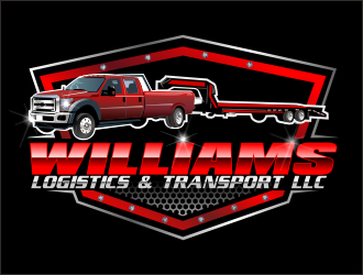 Williams Logistics & Transport LLC logo design by bosbejo