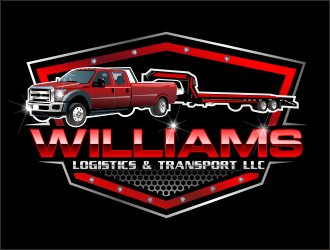 Williams Logistics & Transport LLC logo design by bosbejo