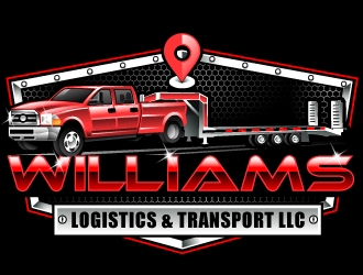 Williams Logistics & Transport LLC logo design by Suvendu