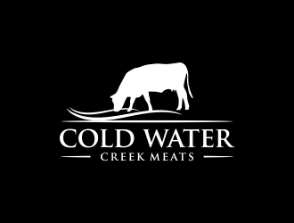 Cold Water Creek Meats logo design by oke2angconcept