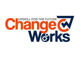 Change Works  logo design by dasigns