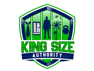 King Size Authority logo design by Suvendu