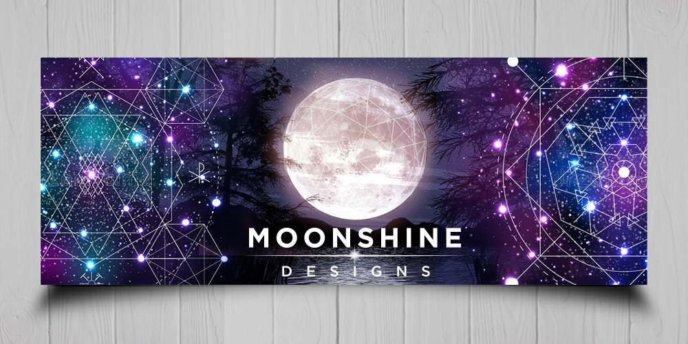 Moonshine Designs logo design by Niqnish