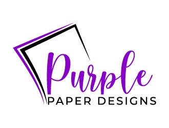 Purple Paper Designs logo design by MonkDesign