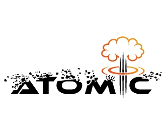 atomic logo design by PMG