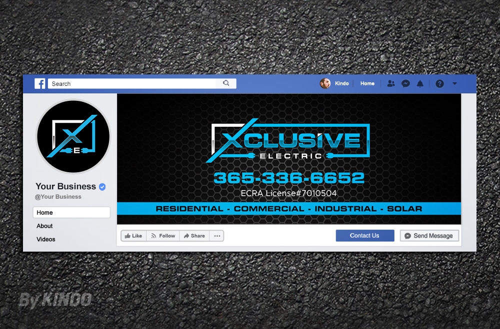 Xclusive Electric logo design by Kindo