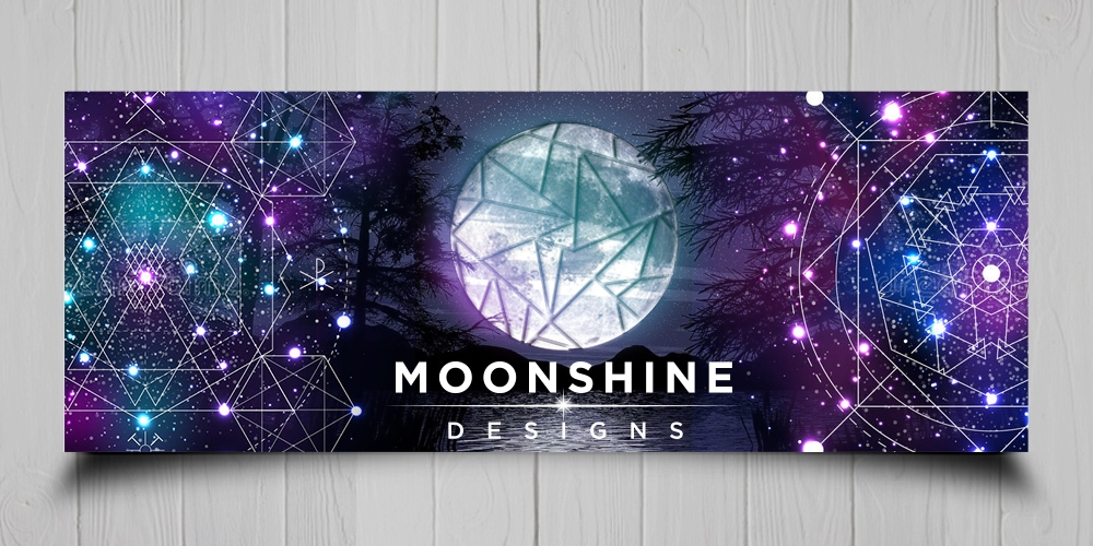 Moonshine Designs logo design by Niqnish