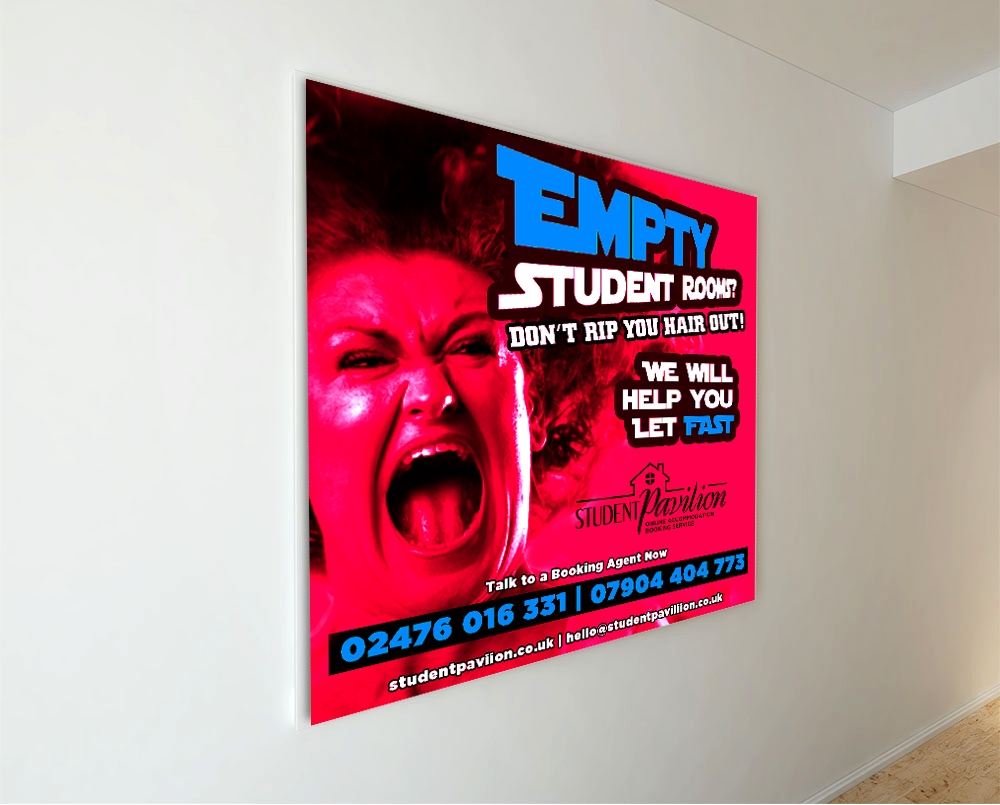 Outdoor Wall Poster logo design by MCXL