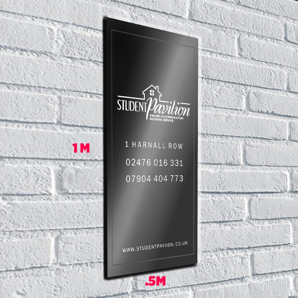 Outdoor Wall Poster logo design by MCXL