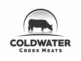 Cold Water Creek Meats logo design by gitzart