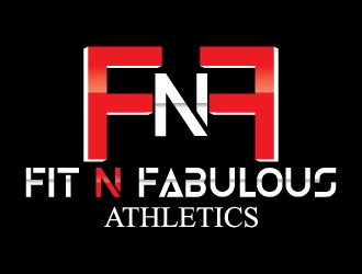 FIT N FABULOUS ATHLETICS logo design by Suvendu