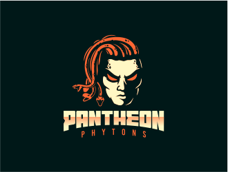 Pantheon Pythons  logo design by mrdesign