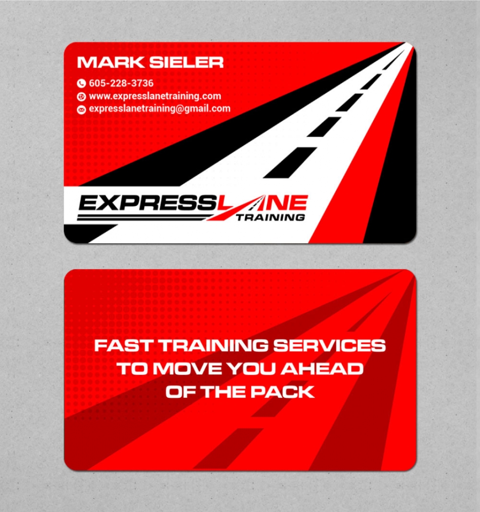 Express Lane Training logo design by Boomstudioz