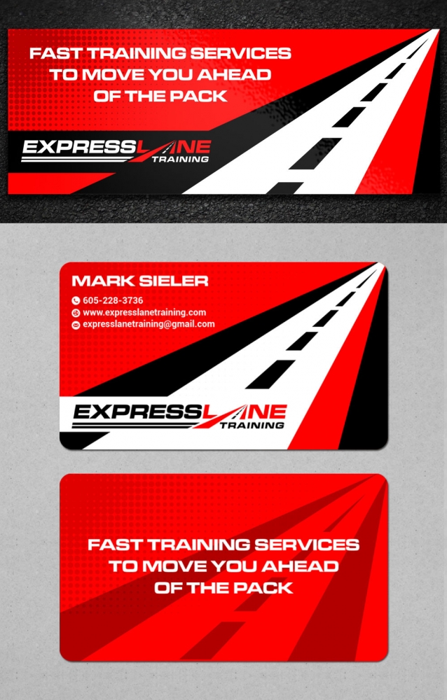 Express Lane Training logo design by Boomstudioz