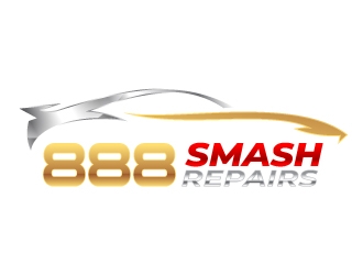 888 Smash Repairs logo design by kgcreative