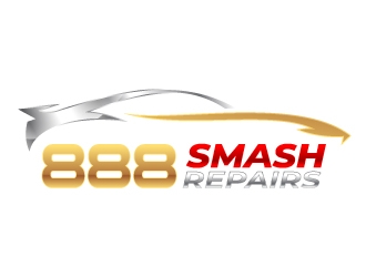 888 Smash Repairs logo design by kgcreative