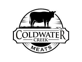 Cold Water Creek Meats logo design by haze