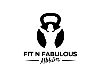 FIT N FABULOUS ATHLETICS logo design by Gwerth