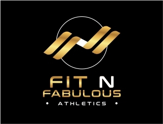 FIT N FABULOUS ATHLETICS logo design by forevera