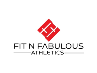 FIT N FABULOUS ATHLETICS logo design by AamirKhan