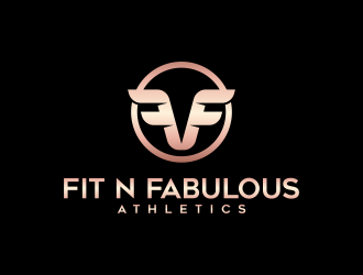 FIT N FABULOUS ATHLETICS logo design by ekitessar