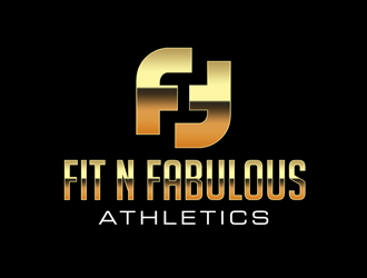 FIT N FABULOUS ATHLETICS logo design by kunejo