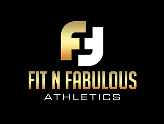 FIT N FABULOUS ATHLETICS logo design by kunejo