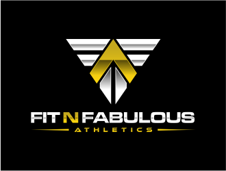 FIT N FABULOUS ATHLETICS logo design by mutafailan