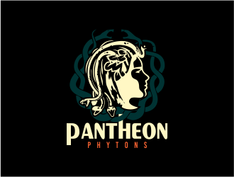 Pantheon Pythons  logo design by mrdesign