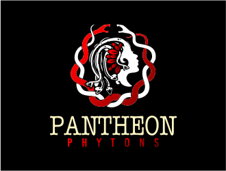 Pantheon Pythons  logo design by mrdesign