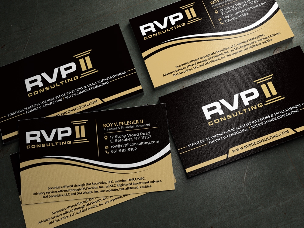 RVP II Consulting logo design by Realistis