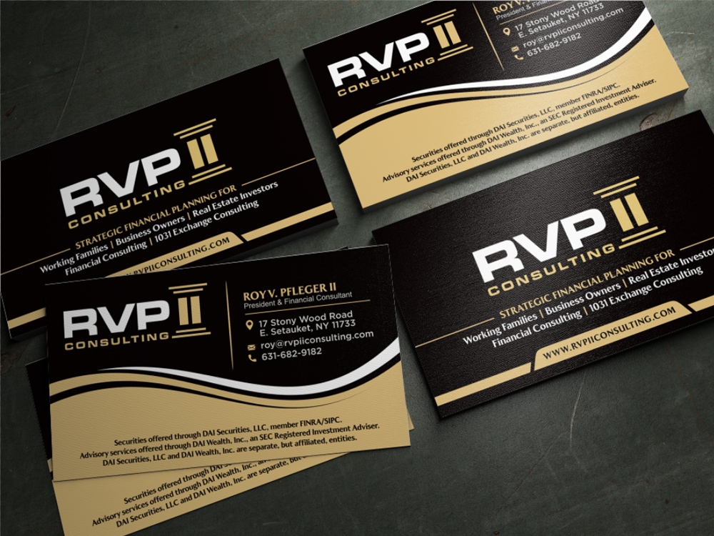 RVP II Consulting logo design by Realistis