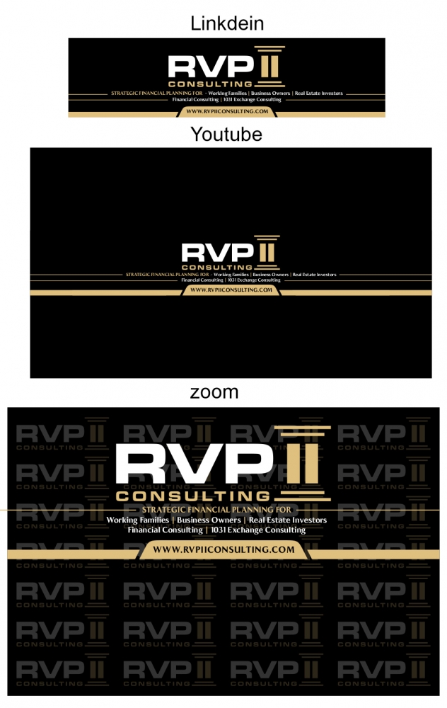 RVP II Consulting logo design by Realistis